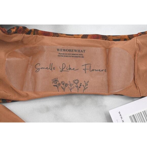 WeWoreWhat Turtle Shell Claudia Top Delilah Bottom Bikini Separates or Set L XL - Picture 3 of 10